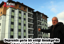 Depremin yerle bir ettiği Antakya’da adeta yeni bir şehir kuruldu