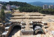 BELEN TÜNELİNDE ÇALIŞMALAR HIZLA SÜRÜYOR