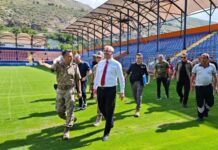 Fuat Tosyalı Stadyumu’nda çalışalar sürüyor