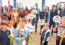 Hatay’da 36 bin 550 fidan toprakla buluştu