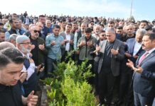 Belen Belediye Başkanı İbrahim Gül, Annesi Sabahat Gül Bayraktar’ı Son Yolculuğuna Uğurladı