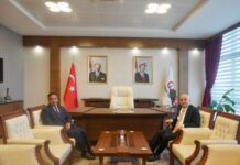 İSDEMİR GENEL MÜDÜRÜ AYHAN AKIN, İSTE REKTÖRÜ PROF.DR. DURUEL’İ ZİYARET ETTİ
