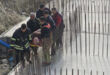 Defne’de İnşaat Temeline Düşen İşçi Yaralandı