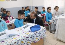 Emniyet Müdürü Güneş ve Muhtar Çalık’tan Gültepe İlköğretim’e Ziyaret