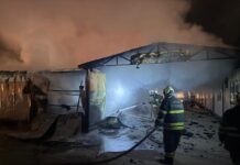 Büyükdalyan Konteyner Kent’te Yangın Paniği Kısa Sürede Sona Erd