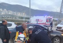 Antakya’da Trafik Kazası: 1 Yaralı
