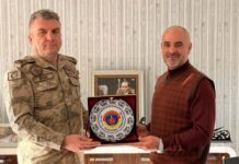 ŞİMŞEK PAŞA’DAN İŞ İNSANI RAY’A ANLAMLI ZİYARET