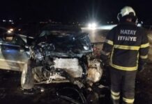 Kırıkhan–Reyhanlı Yolunda Kaza 1 Ölü 6 Yaralı