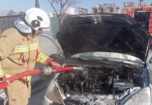 Harbiye Mahallesi’nde Araç Yangını Kısa Sürede Söndürüldü