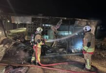 ANTAKYA’DA KONTEYNER YANGINI SÖNDÜRÜLDÜ