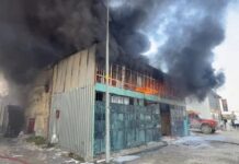 Mobilya Atölyesinde Çıkan Yangın Söndürüldü