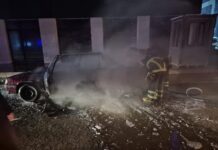 Antakya Ürgen Paşa Mahallesi’nde Araç Yangını