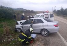 Erzin’de 2 aracın karıştığı kazada 3 kişi yaralandı