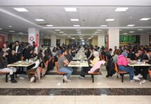 Hatay Valisi Mustafa Masatlı ve Rektör Prof. Dr. Veysel Eren Öğrencilerle İftar Sofrasında Buluştu