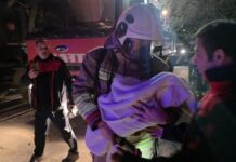 Antakya’da yangın çıkan binada mahsur kalan 30 kişi kurtarıldı