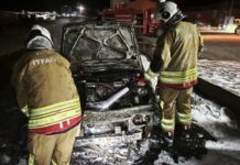 Antakya Karaali Mahallesi’nde araç yangını