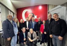 İskenderun Gazeteciler Cemiyetin’den Kuyumcular Odası Başkanı Uğur Fırat’a Ziyaret