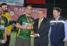 ATAKAŞ ŞİRKETLER GRUBU FUTBOL TURNUVASINDA ŞAMPİYON KALİTE KONTROL