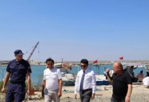 IŞIKLI KONACIK BALIKÇI BARINAĞI HIZLA İLERLİYOR