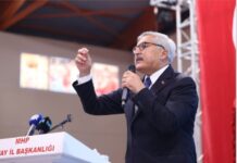 AK Parti Genel Başkan Yardımcısı Hüseyin Yayman MHP’nin Hatay il kongresine katıldı: